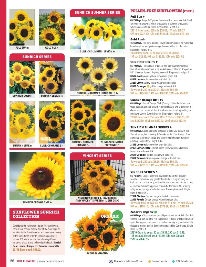 Harris Seeds flyer page 196