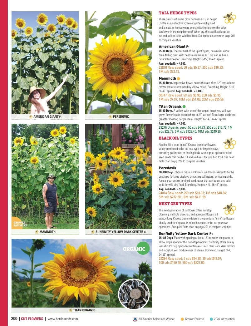 Harris Seeds flyer page 200
