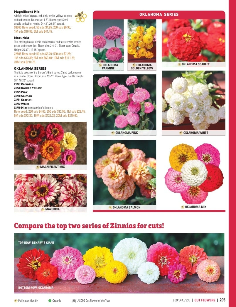 Harris Seeds flyer page 205