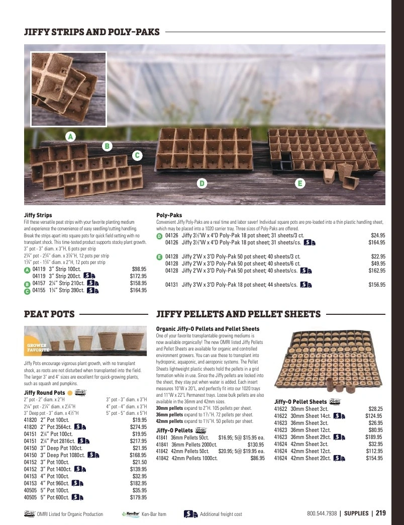 Harris Seeds flyer page 219