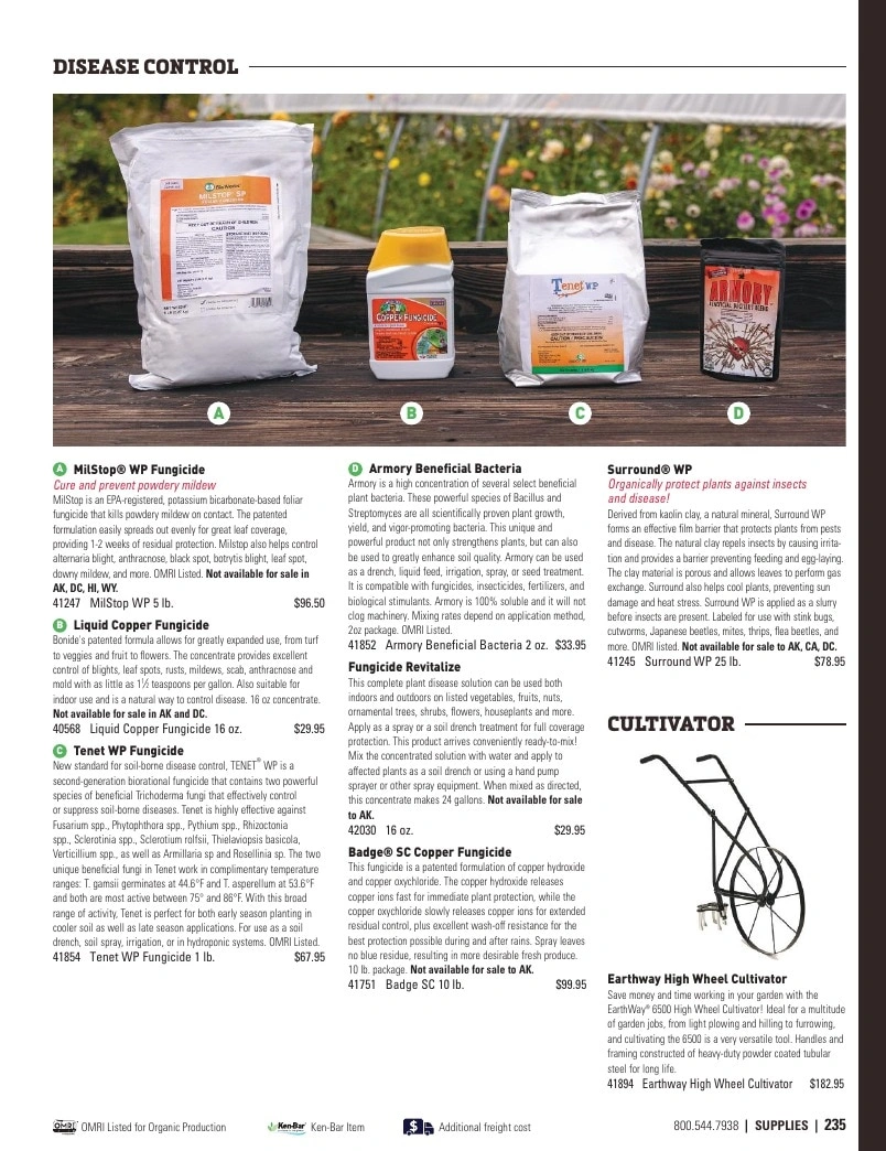 Harris Seeds flyer page 235