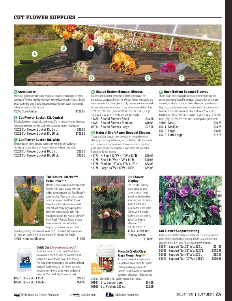 Harris Seeds flyer page 237