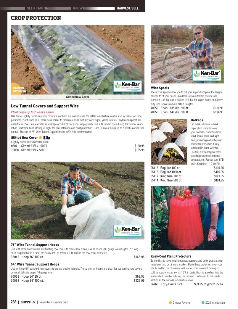 Harris Seeds flyer page 238