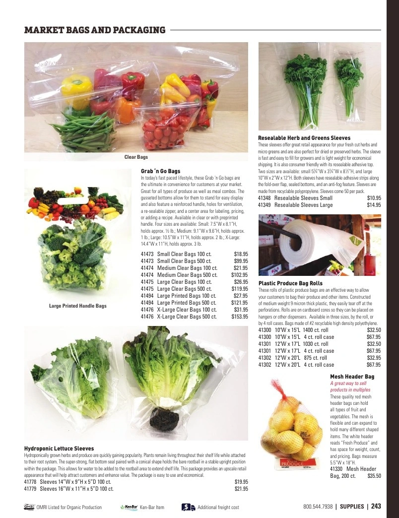 Harris Seeds flyer page 243
