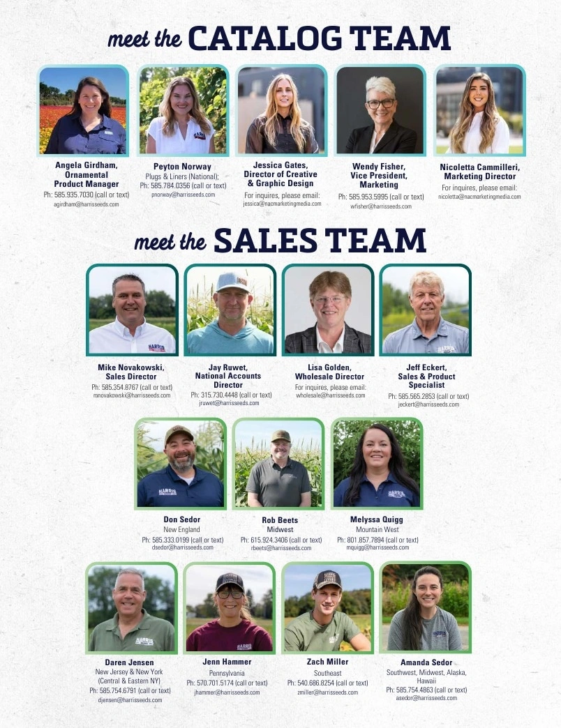 Harris Seeds flyer page 3