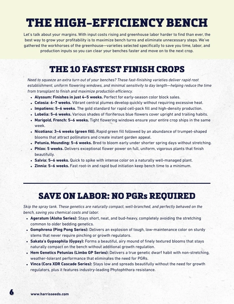 Harris Seeds flyer page 6