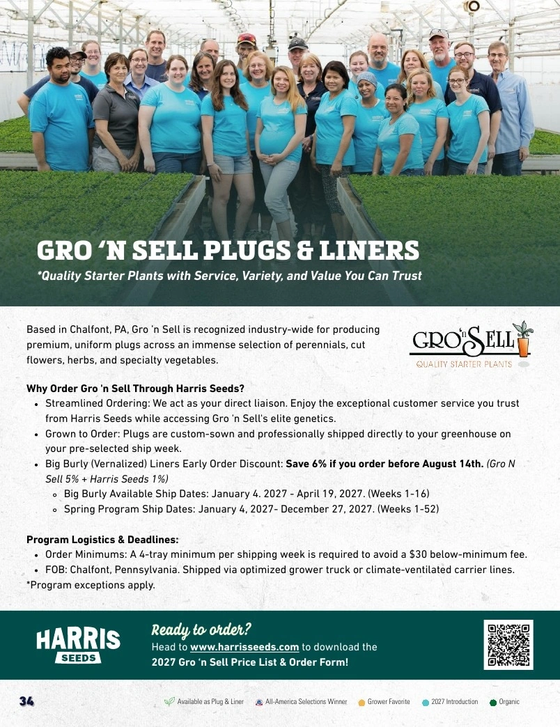 Harris Seeds flyer page 34