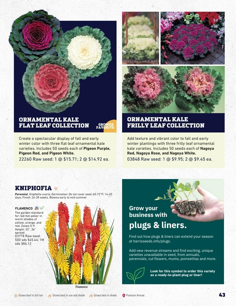 Harris Seeds flyer page 43
