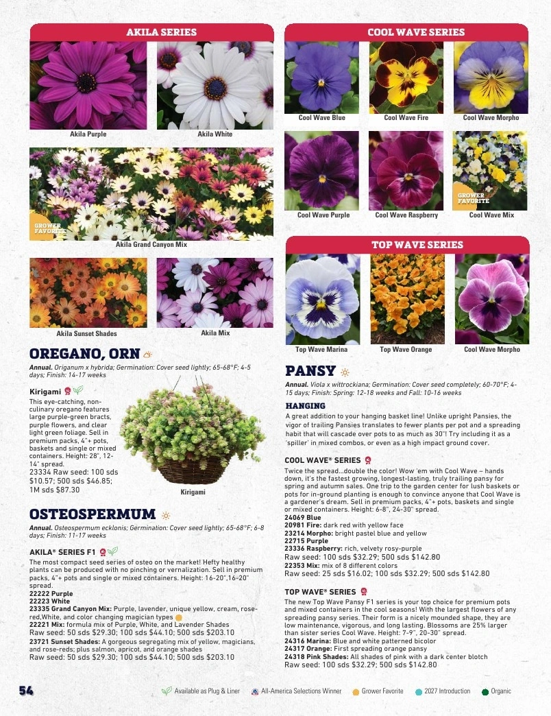 Harris Seeds flyer page 54