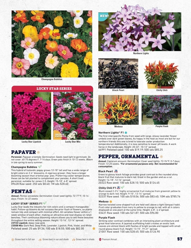 Harris Seeds flyer page 57