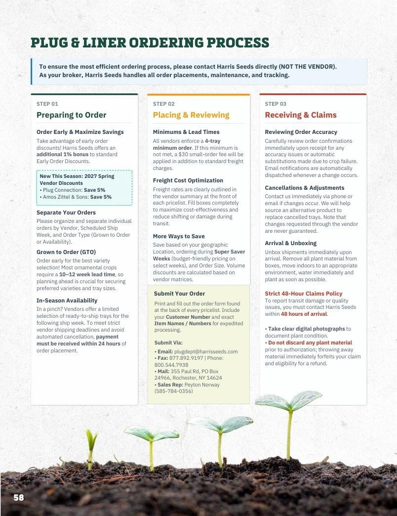 Harris Seeds flyer page 58
