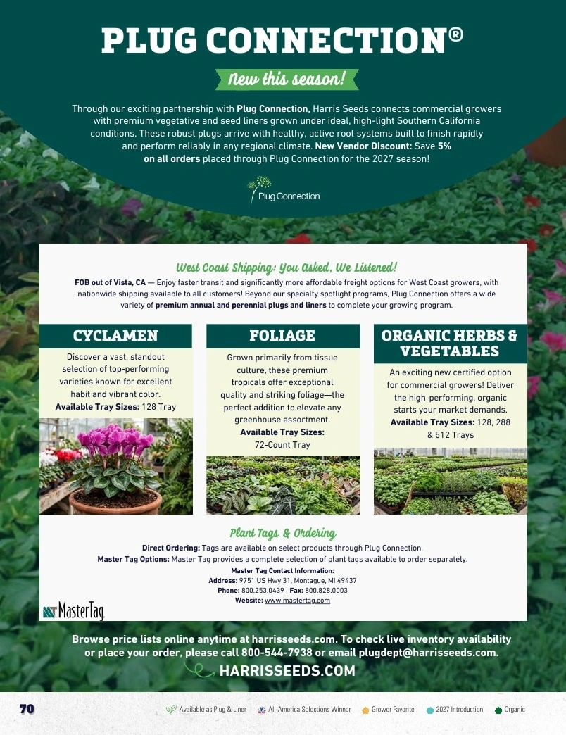 Harris Seeds flyer page 70