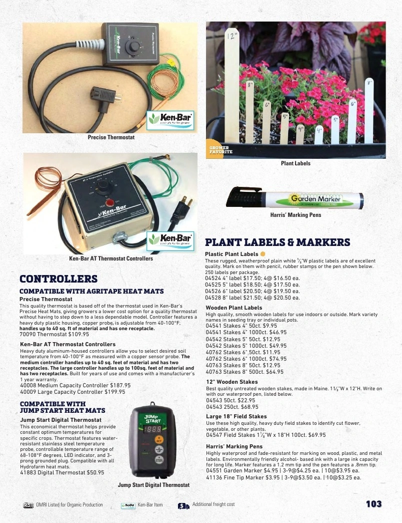 Harris Seeds flyer page 103