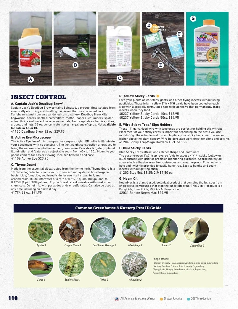 Harris Seeds flyer page 110