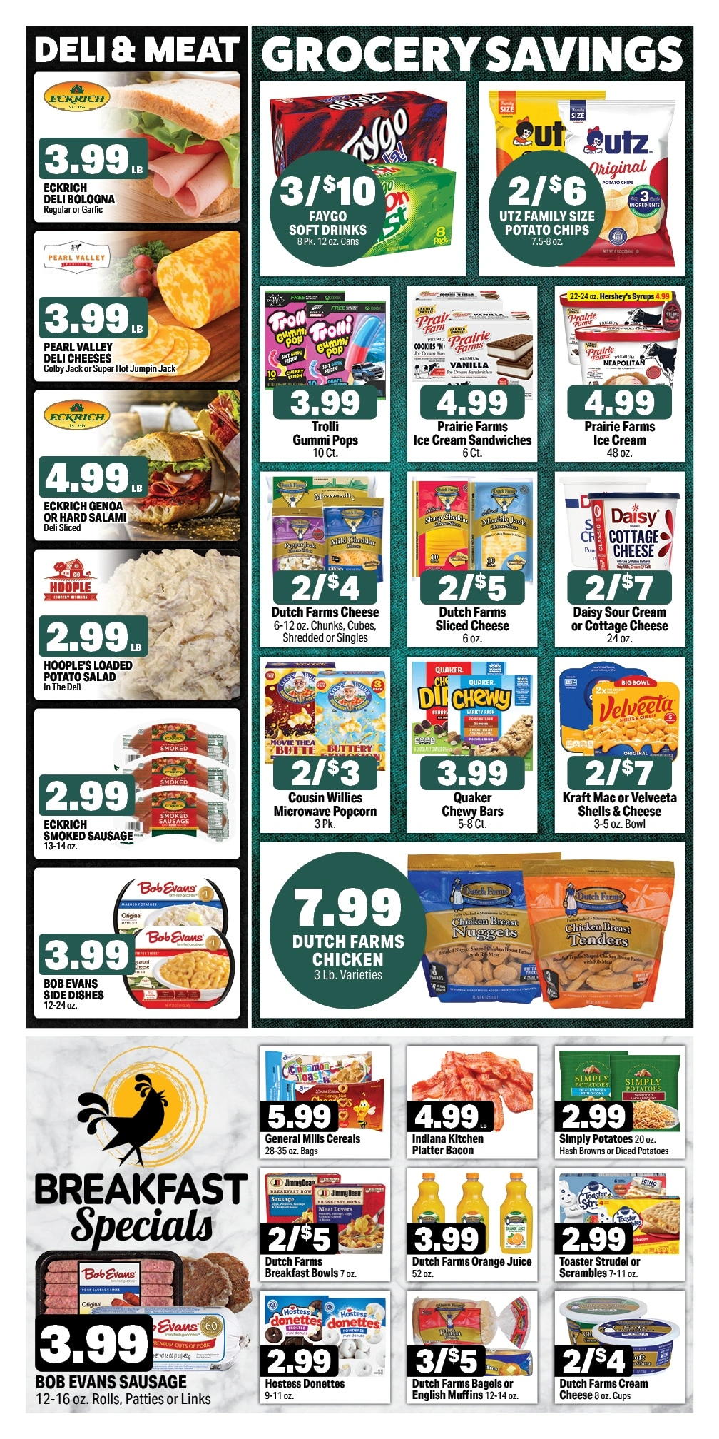 Harvest Supermarkets flyer page 2