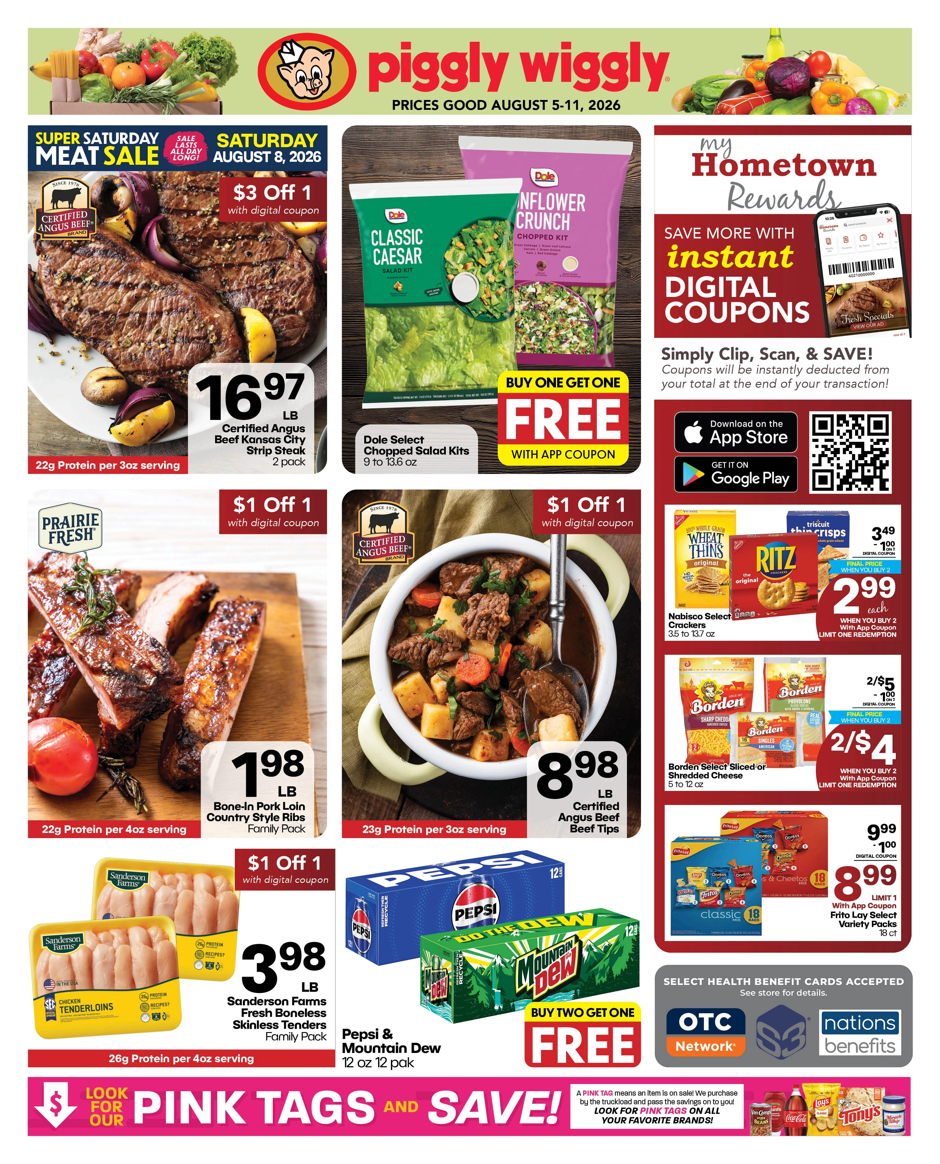 Henderson Piggly Wiggly flyer page 1