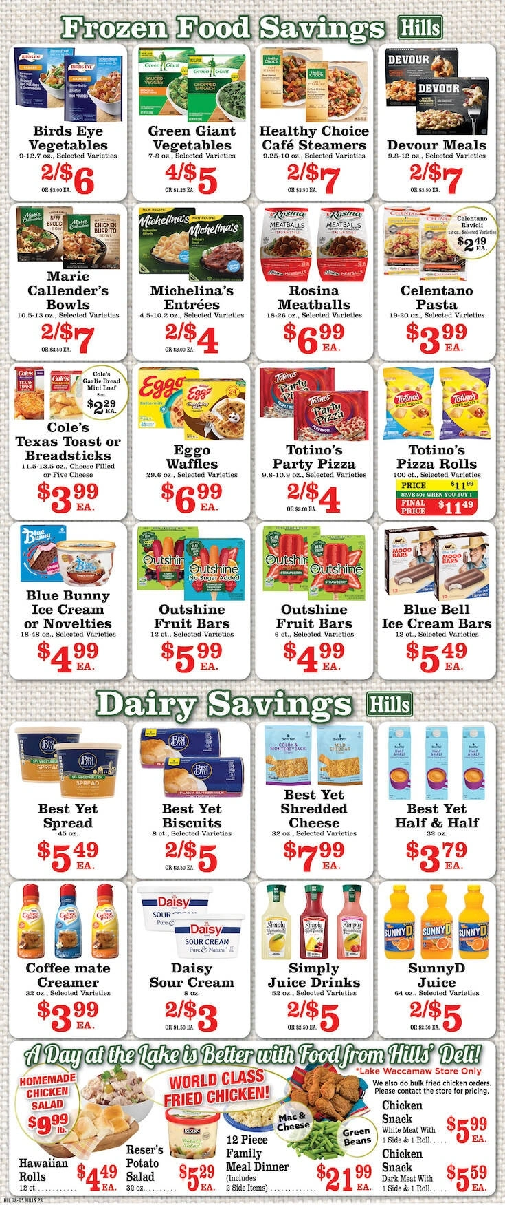 Hills Food Stores flyer page 3