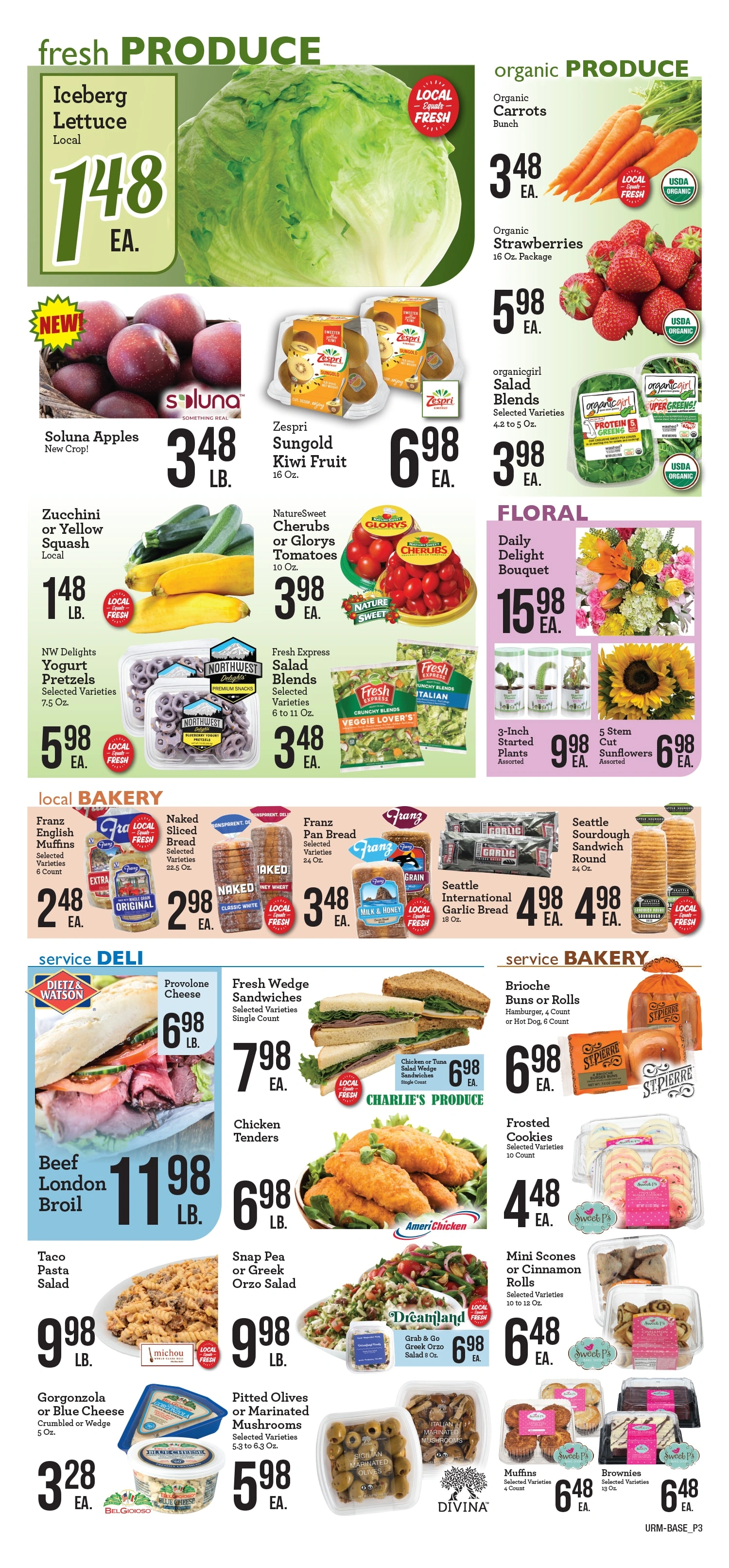 Hilltop Red Apple Market flyer page 3