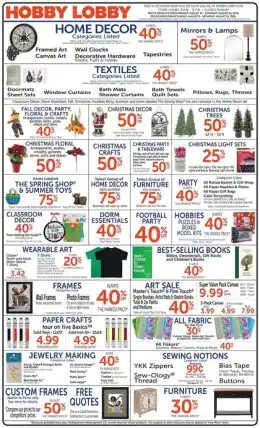 Hobby Lobby Weekly Ad