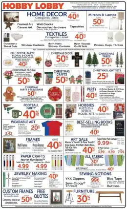 Hobby Lobby Weekly Ad