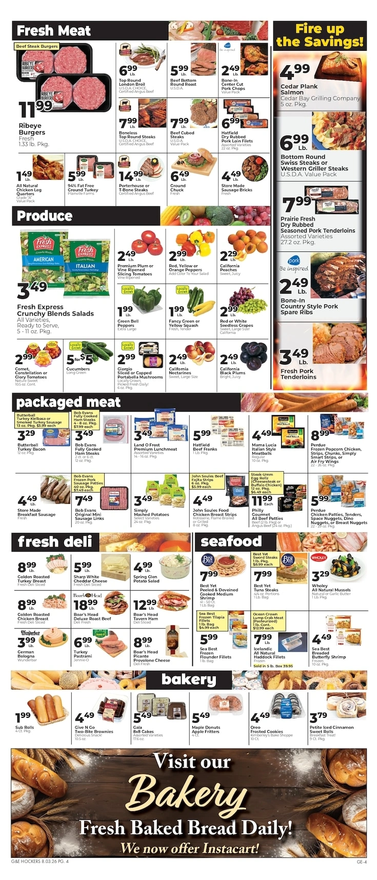 Hocker's Markets flyer page 4