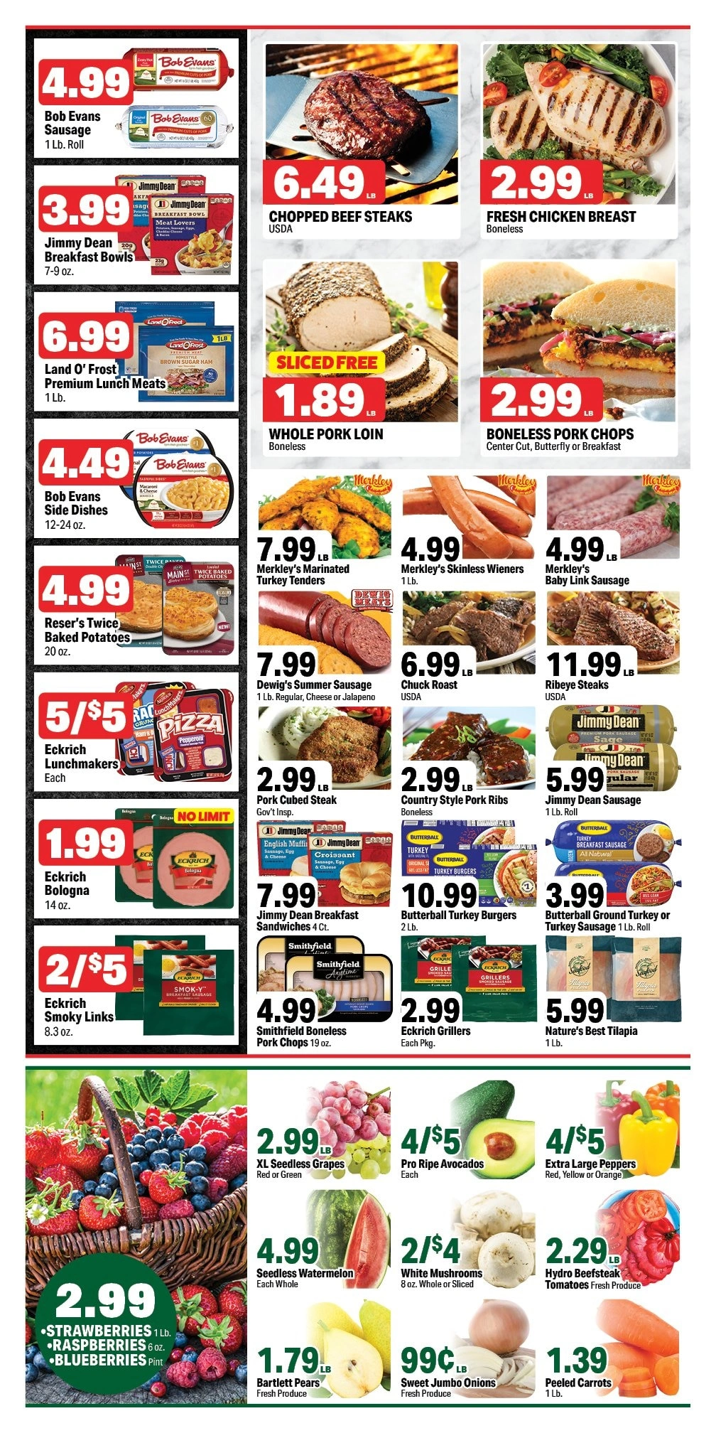 Holiday Foods flyer page 4