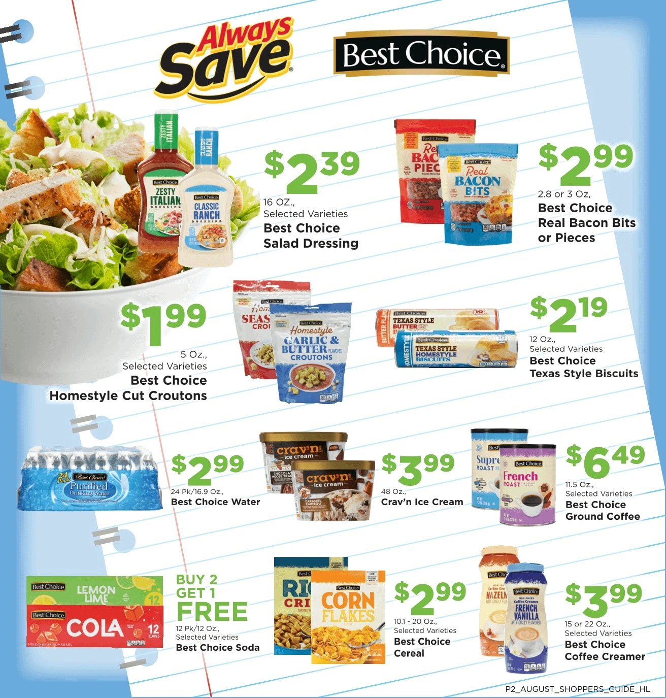 Homeland Stores flyer page 2