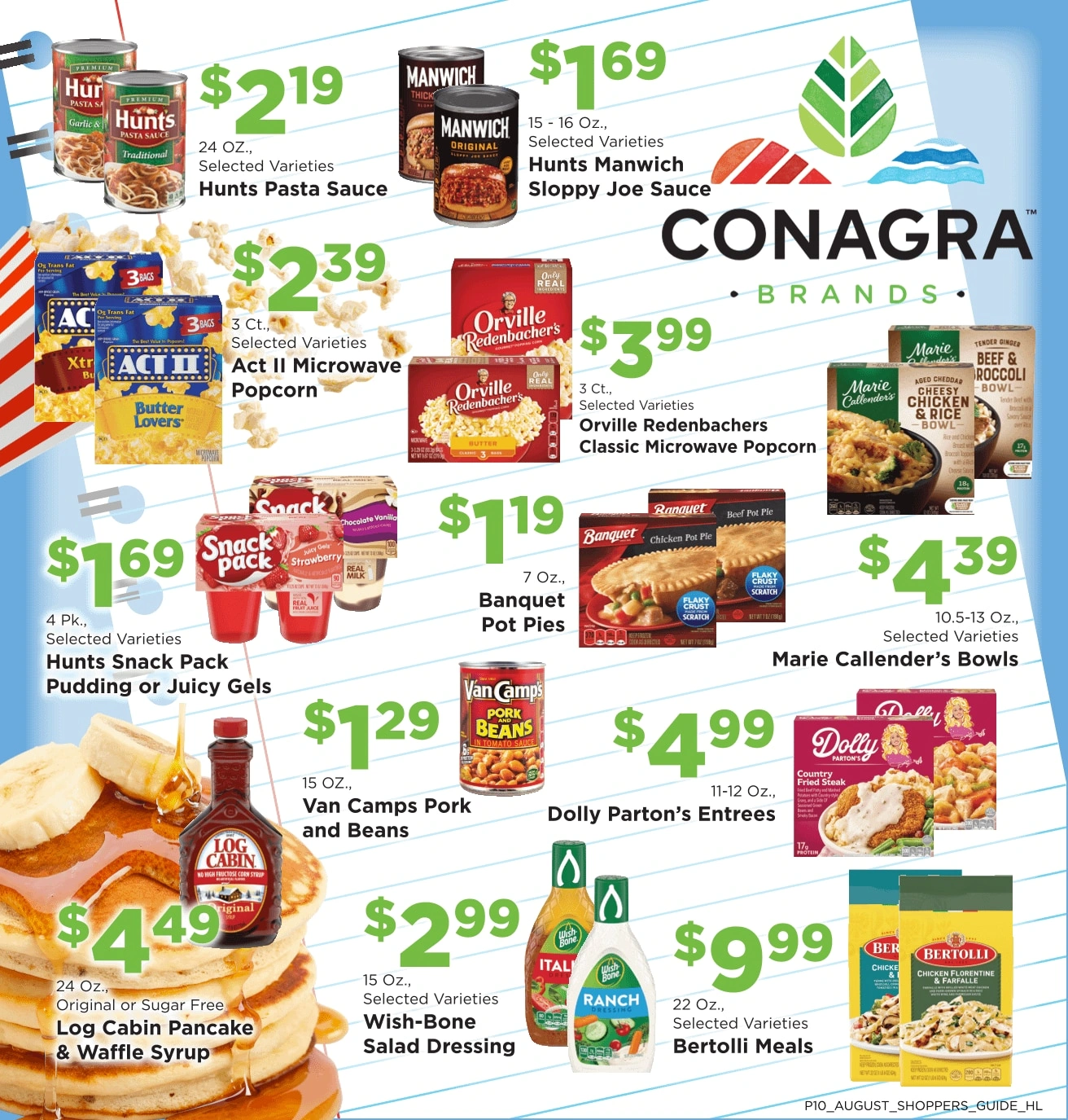 Homeland Stores flyer page 10