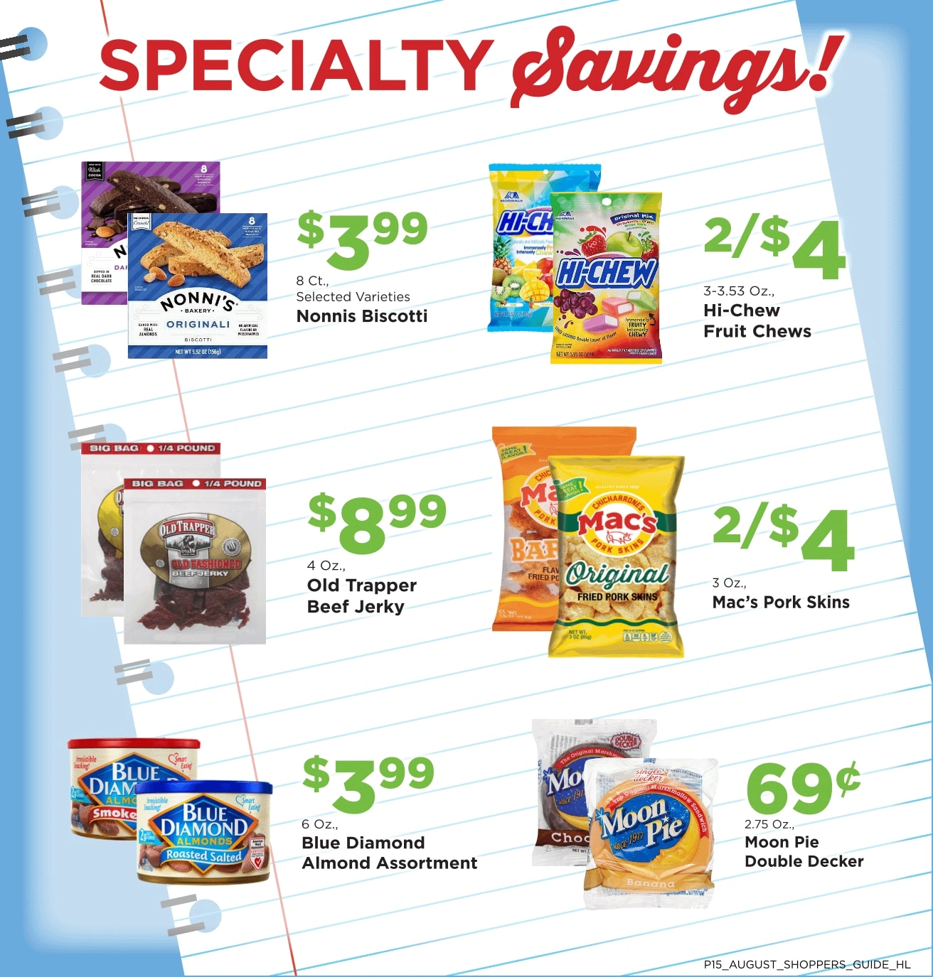 Homeland Stores flyer page 15