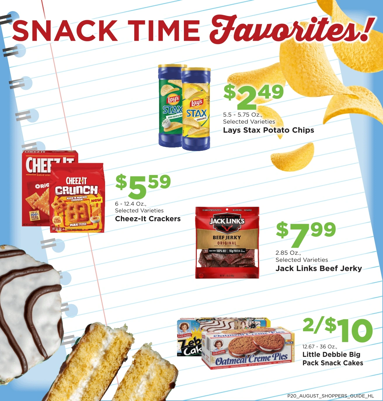 Homeland Stores flyer page 20