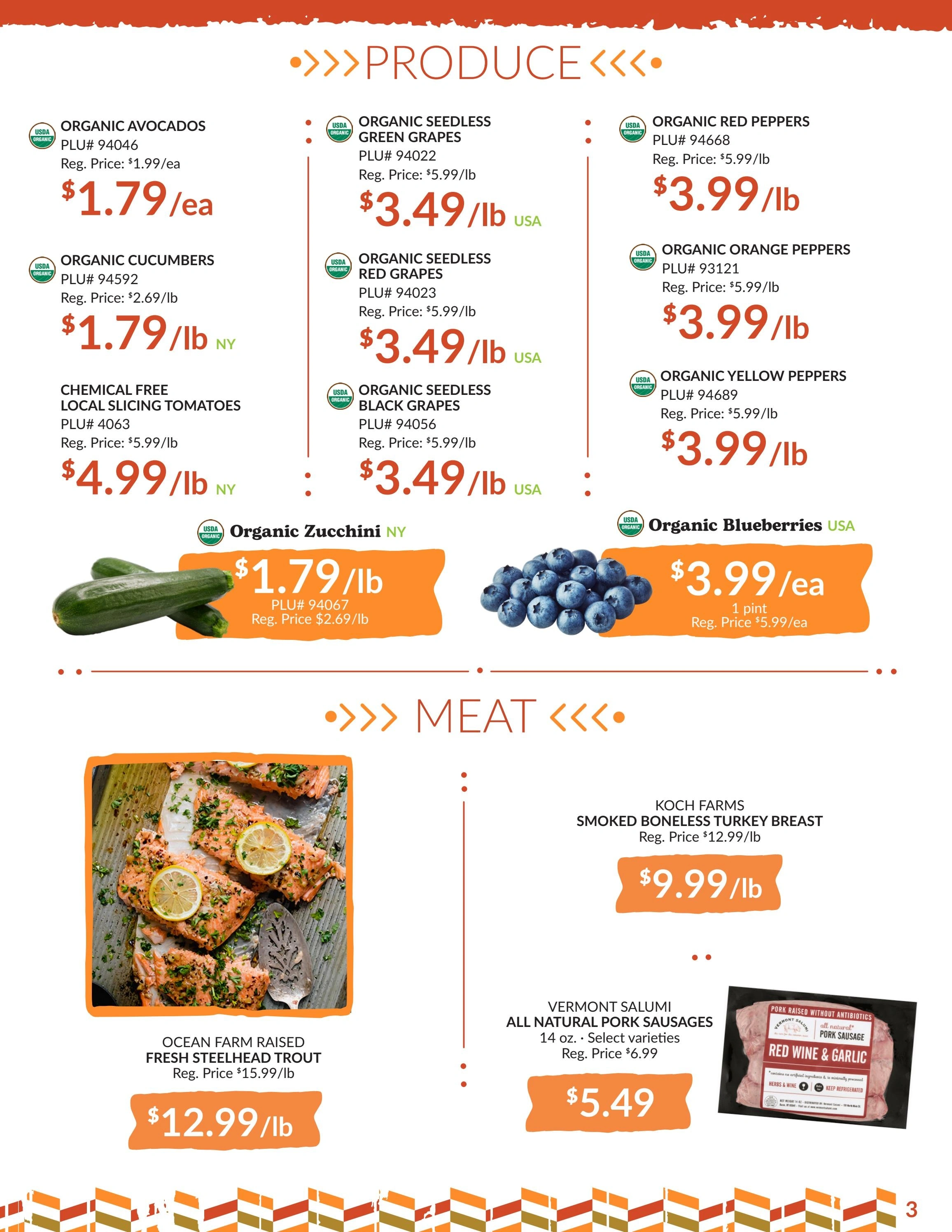 Honest Weight Food Co-op flyer page 3