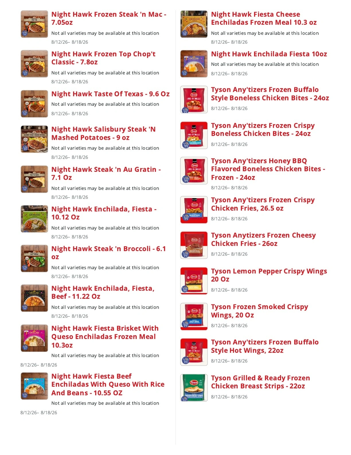 Supermercado La Villita flyer page 2