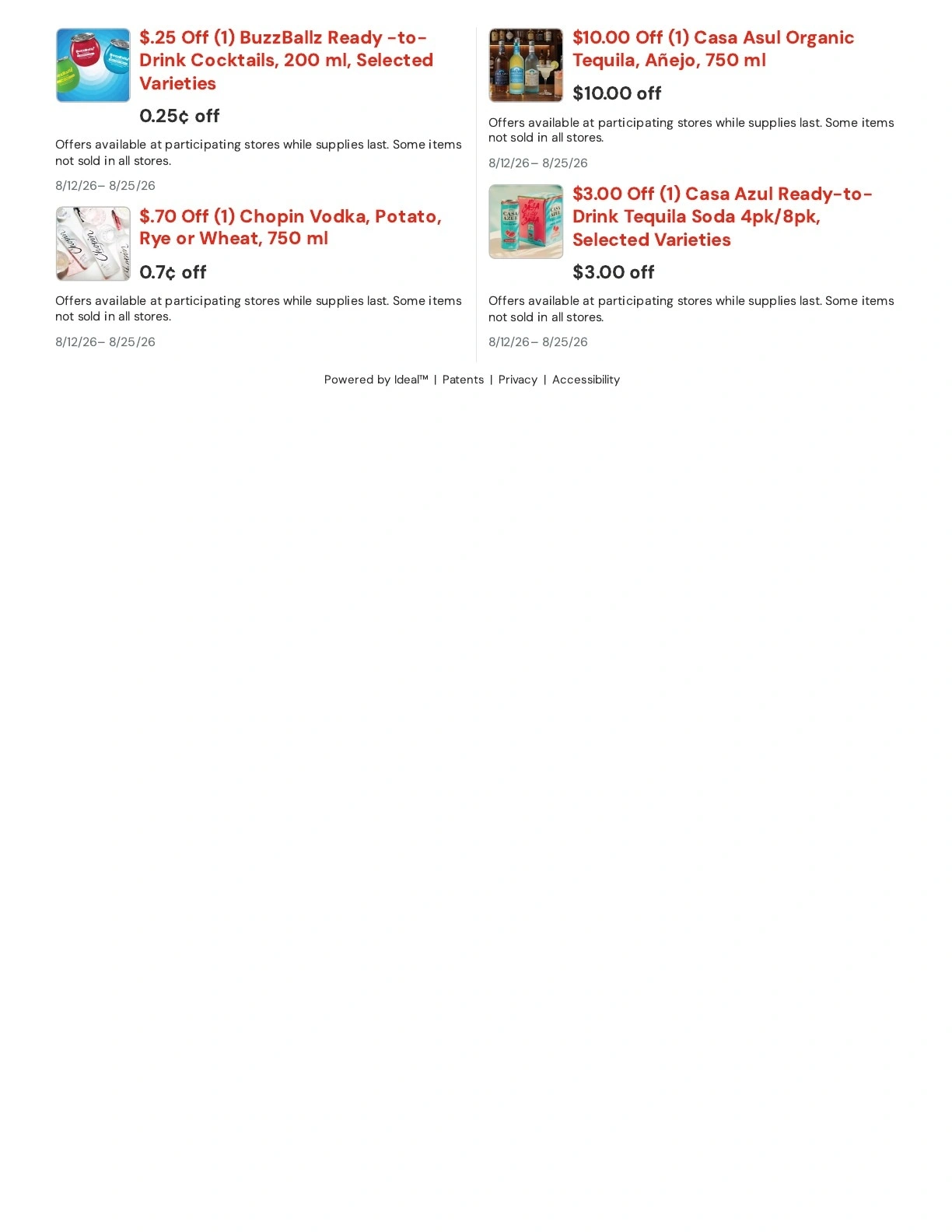 Big Al's Market flyer page 2
