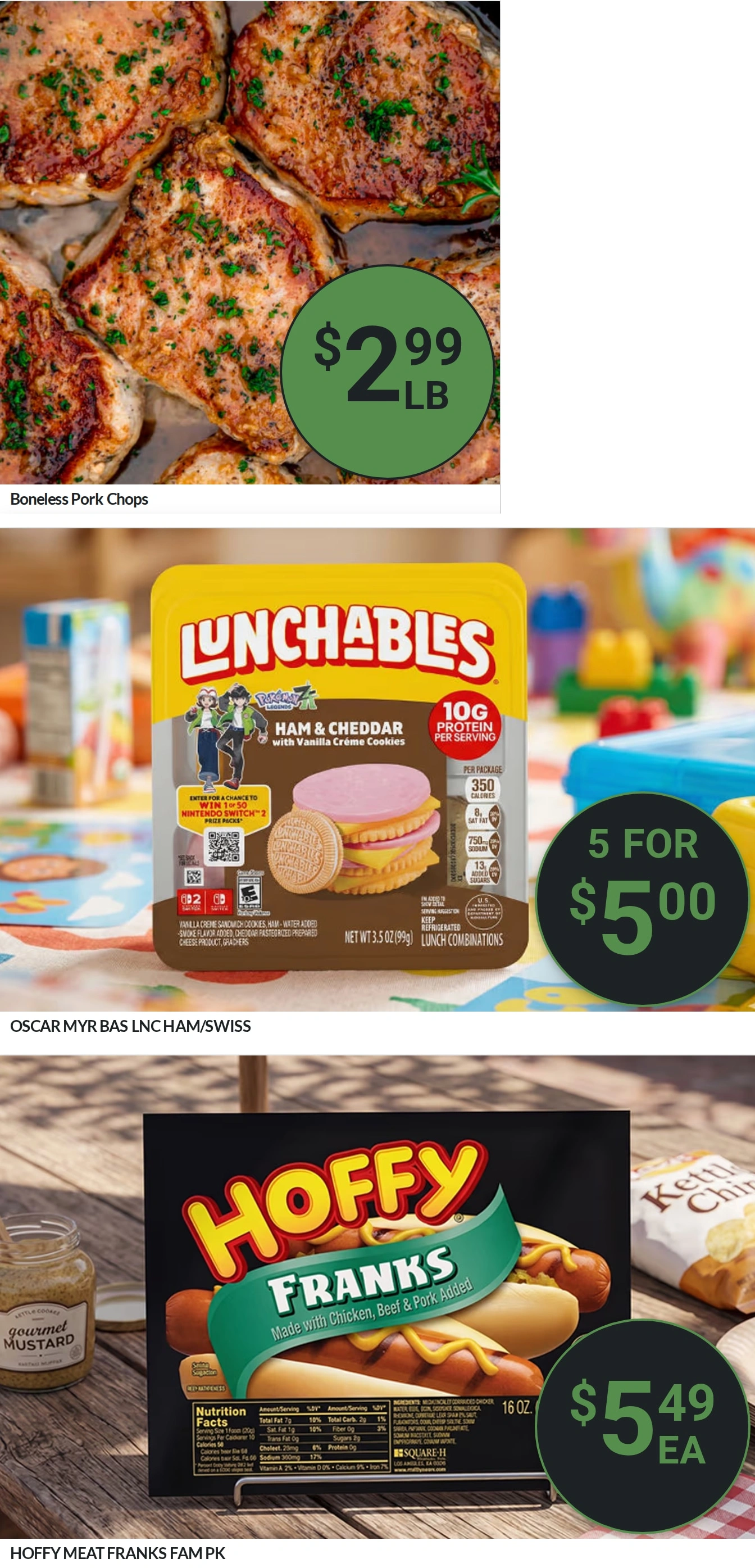 Goodwin & Sons Market flyer page 2