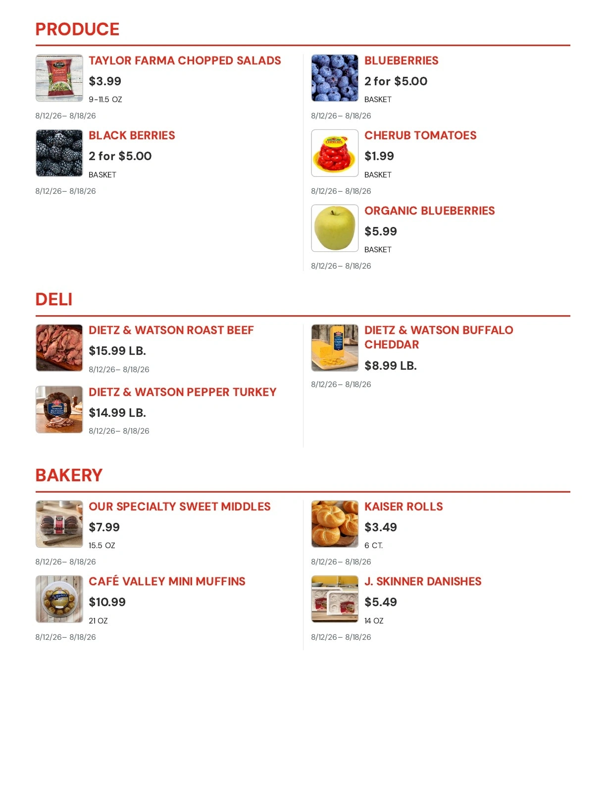 Molsberry Market IGA flyer page 2