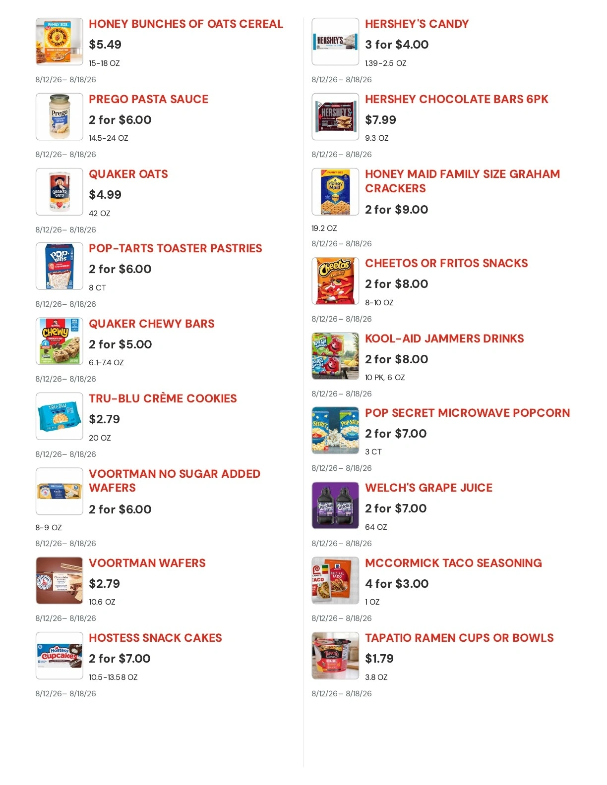 Molsberry Market IGA flyer page 5