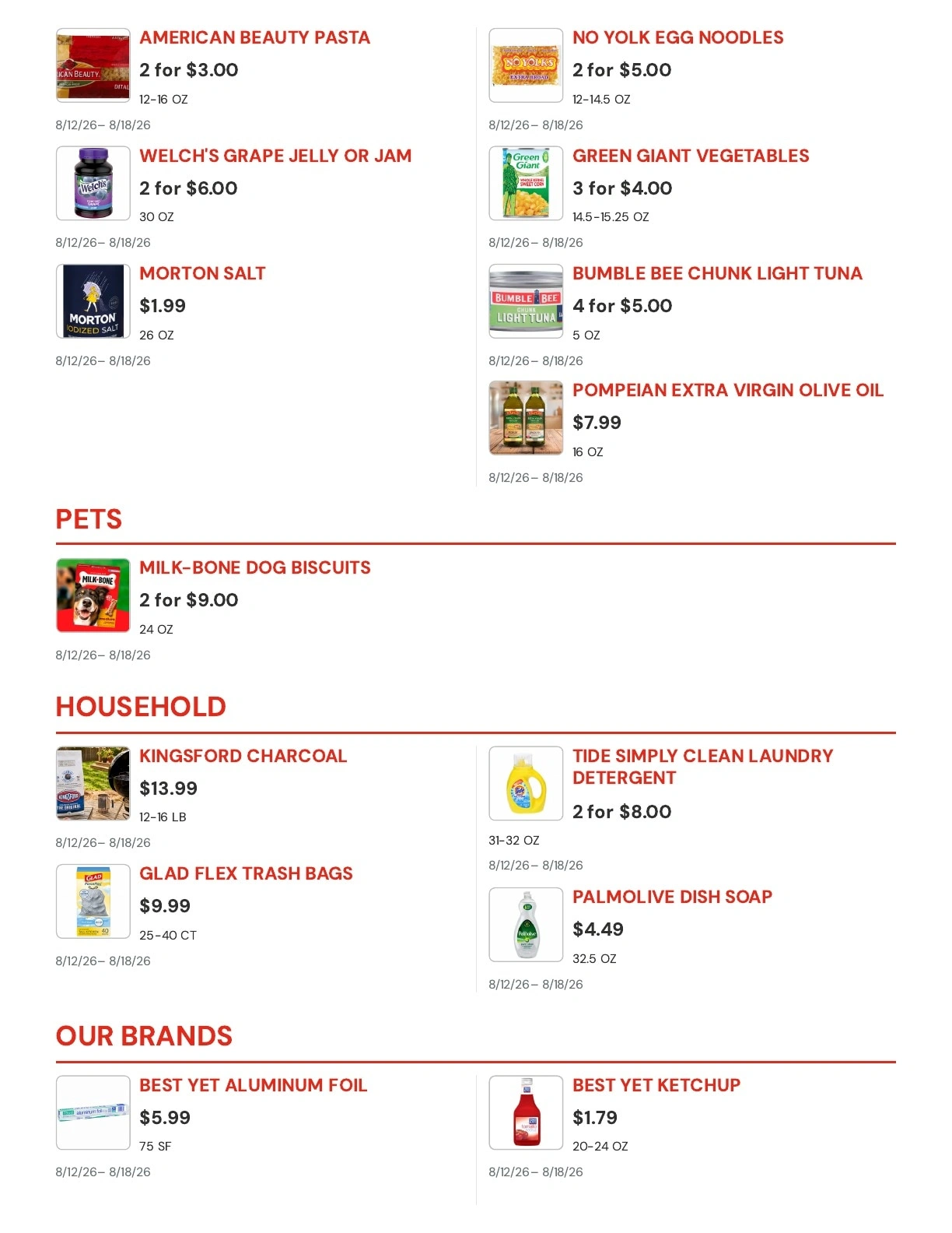 Molsberry Market IGA flyer page 6