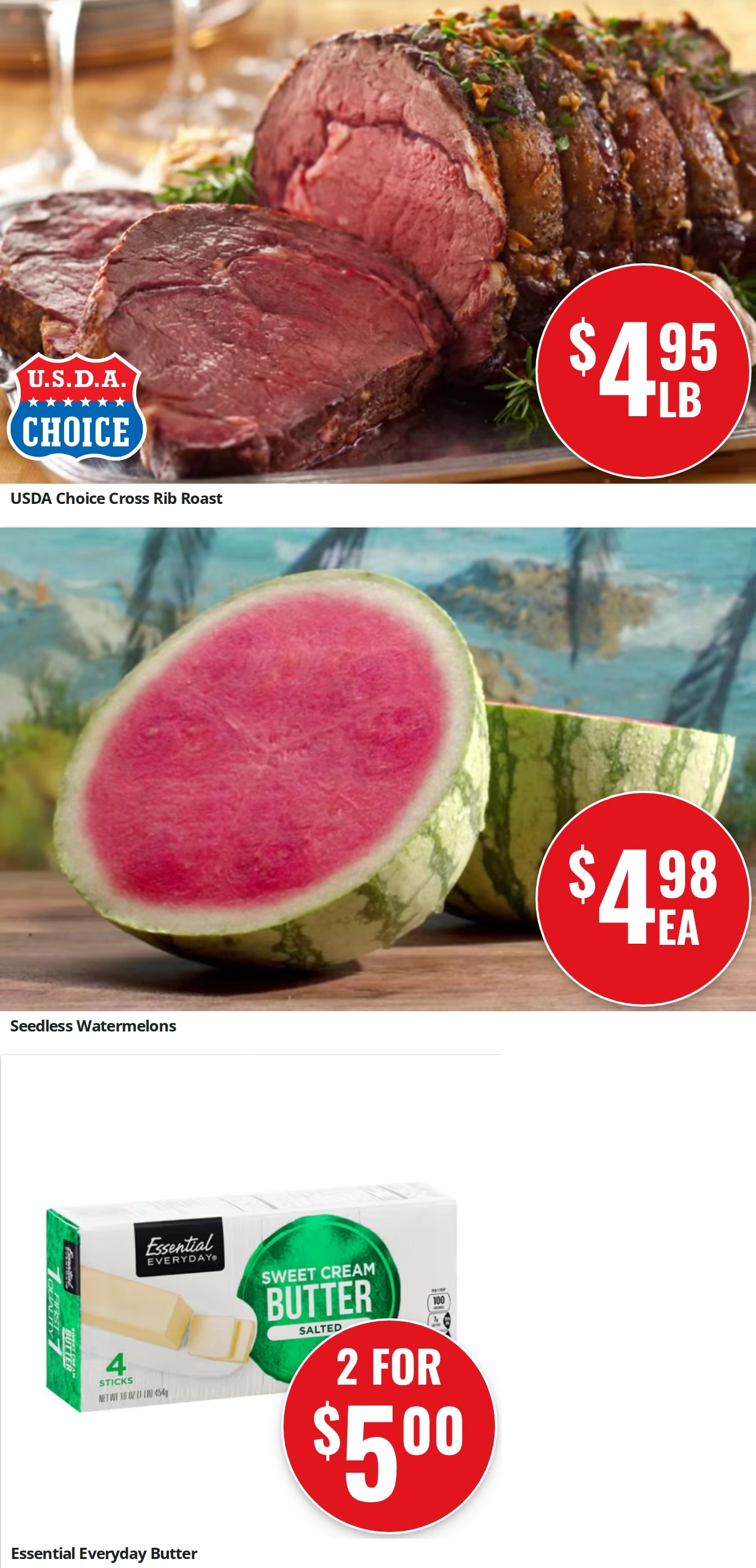 Pioneer Market flyer page 1