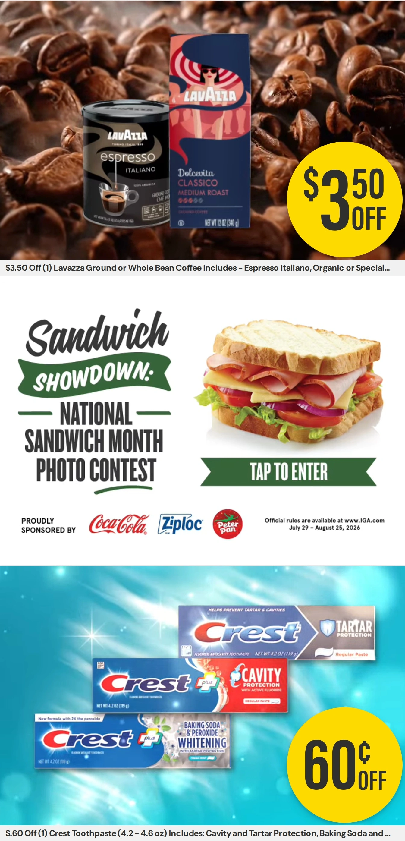 Redlands Ranch Market IGA flyer page 2