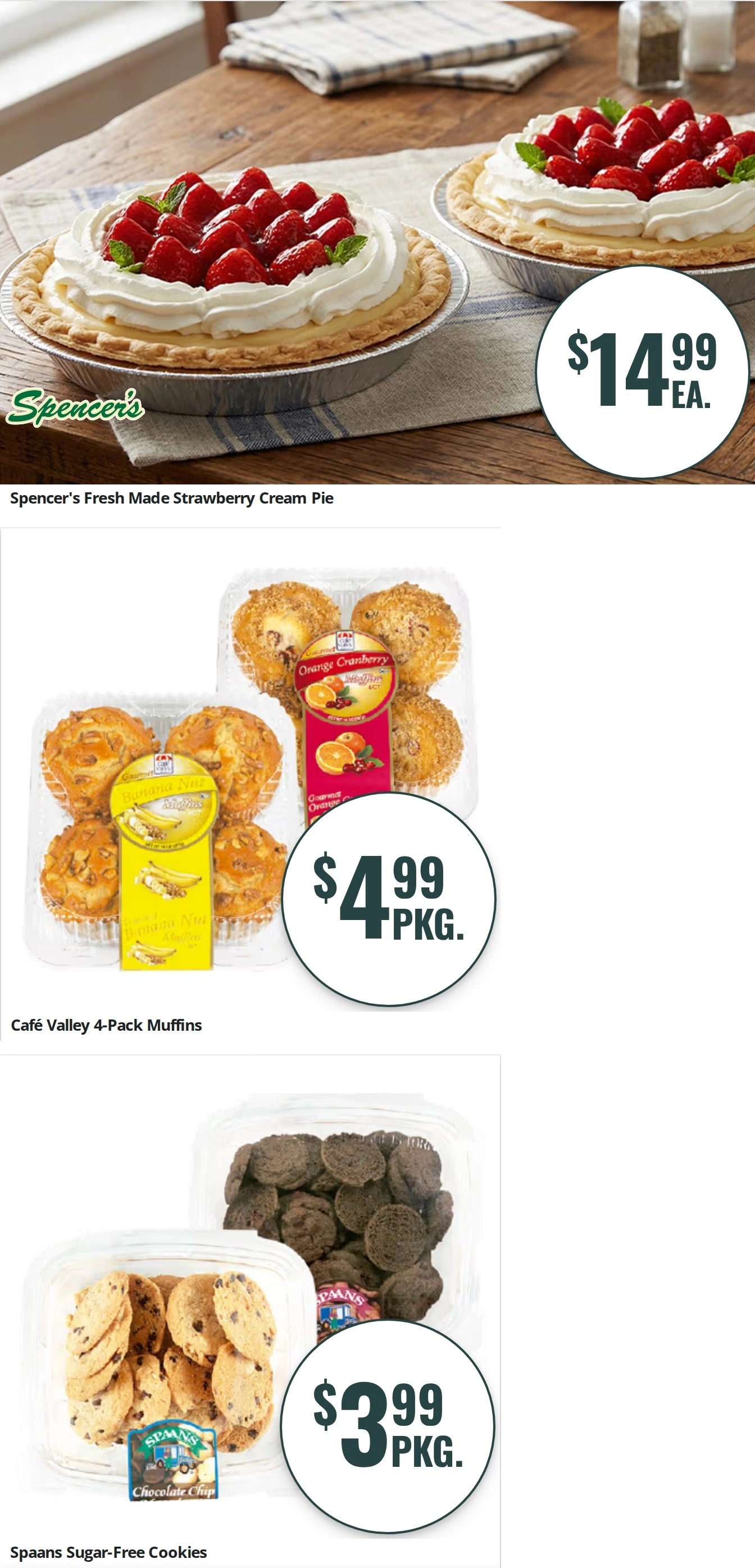 Spencer's Fresh Markets flyer page 16