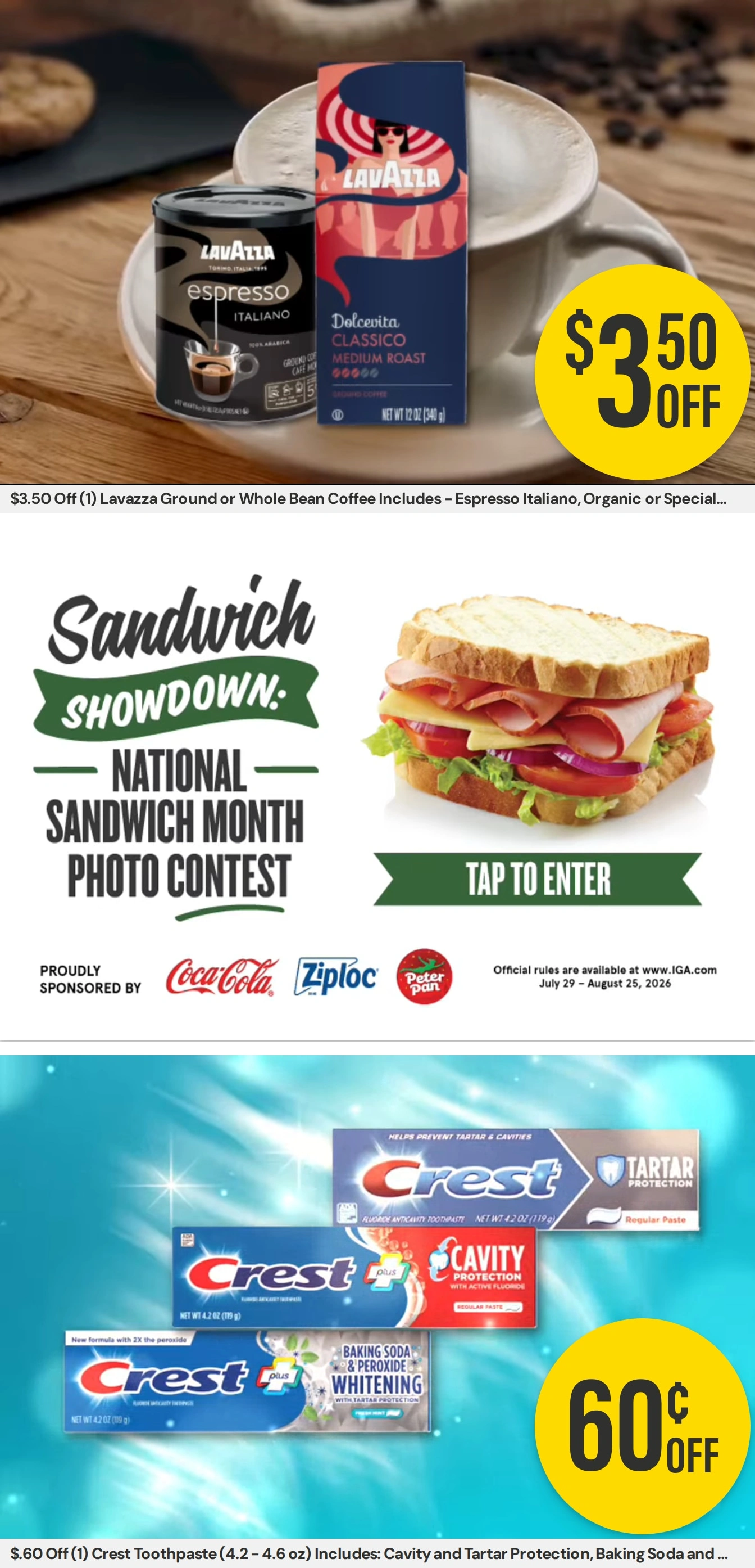 Worton's Market flyer page 12