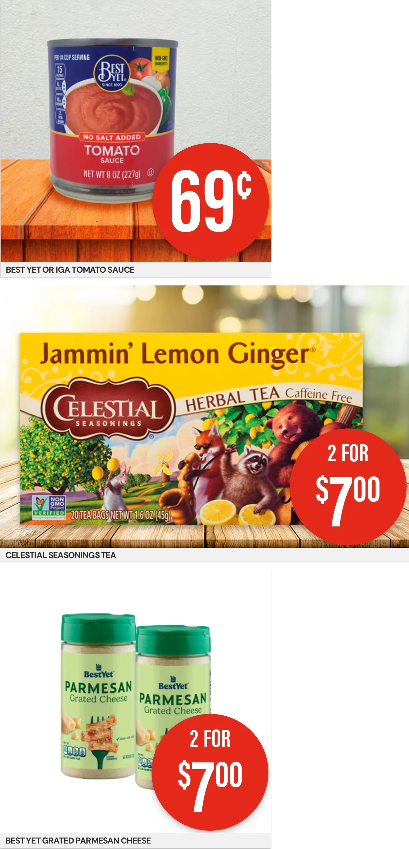Young's Payless Market IGA flyer page 17