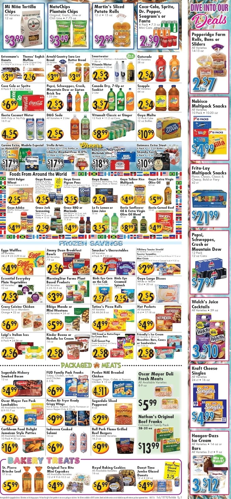 Ideal Food Basket flyer page 3