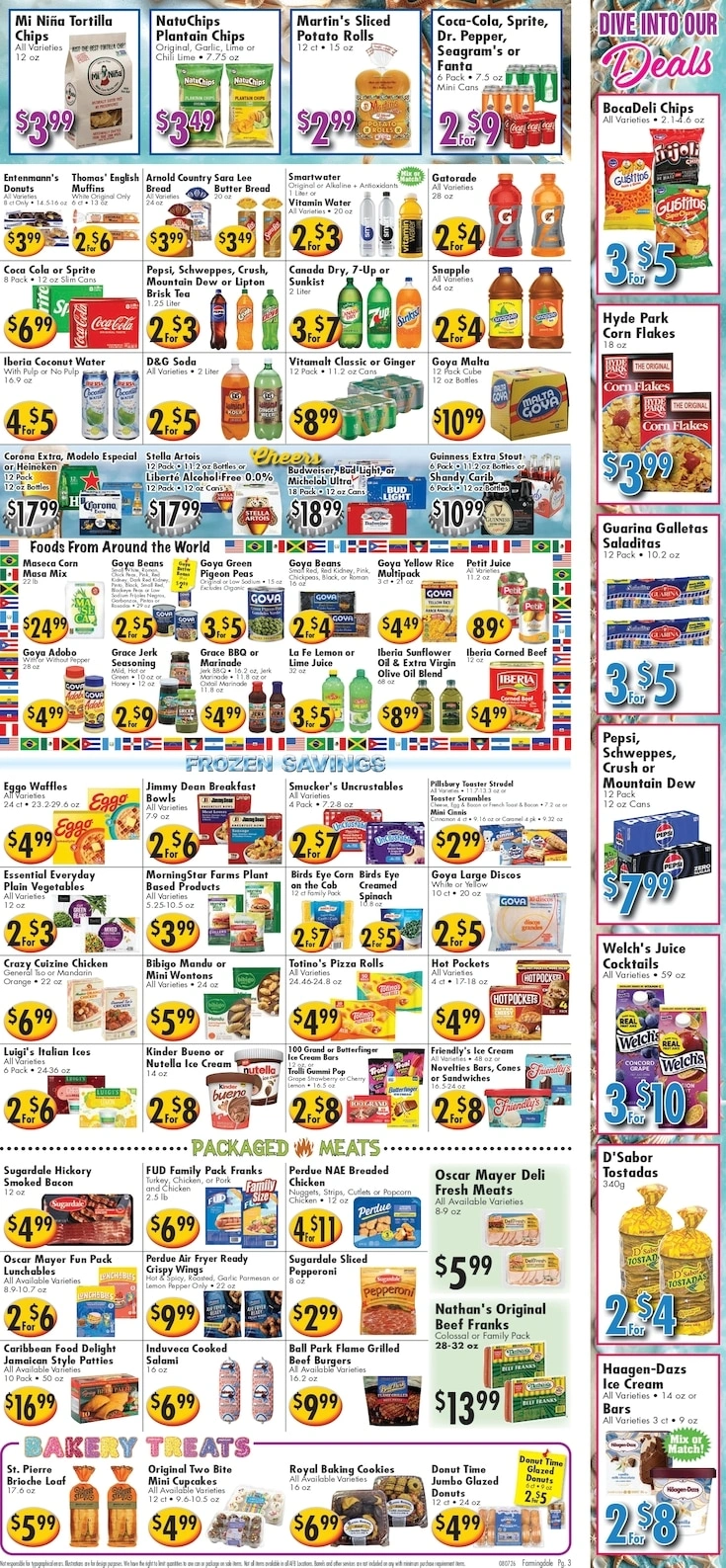 Ideal Food Basket flyer page 3