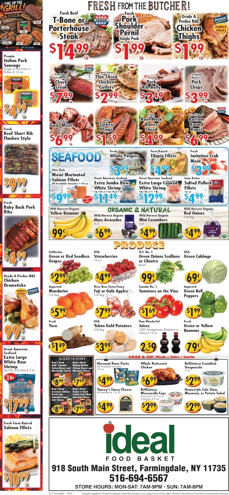 Ideal Food Basket flyer page 4