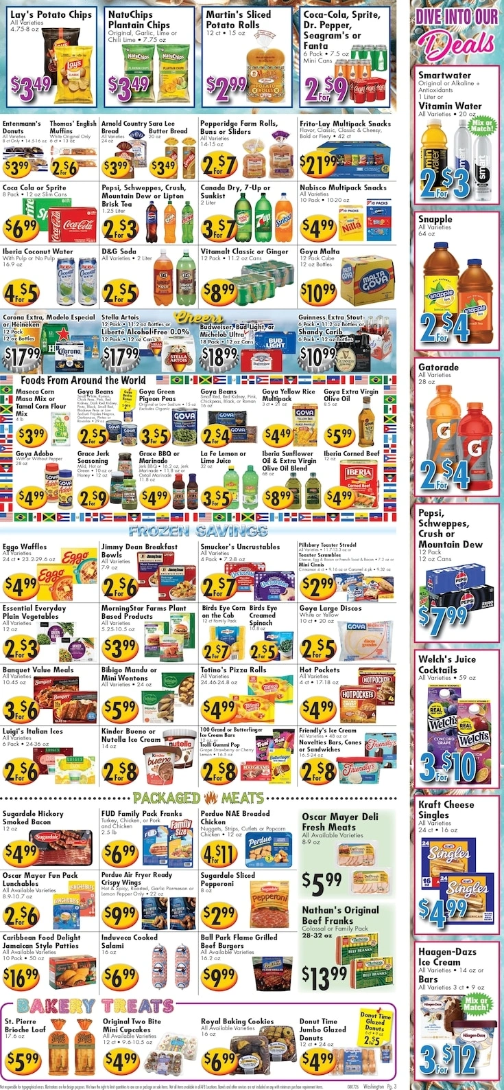 Ideal Food Basket flyer page 3