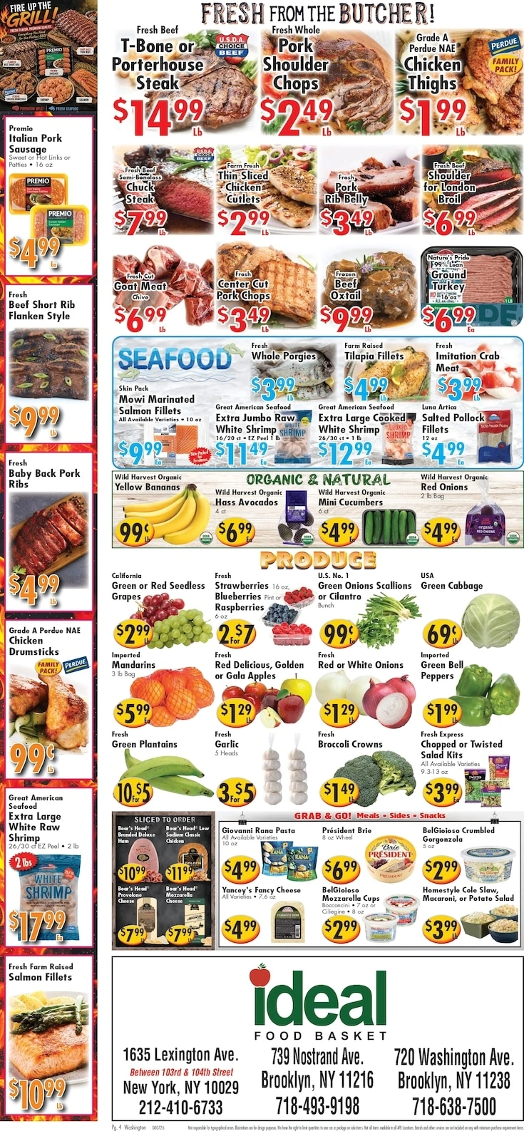 Ideal Food Basket flyer page 4