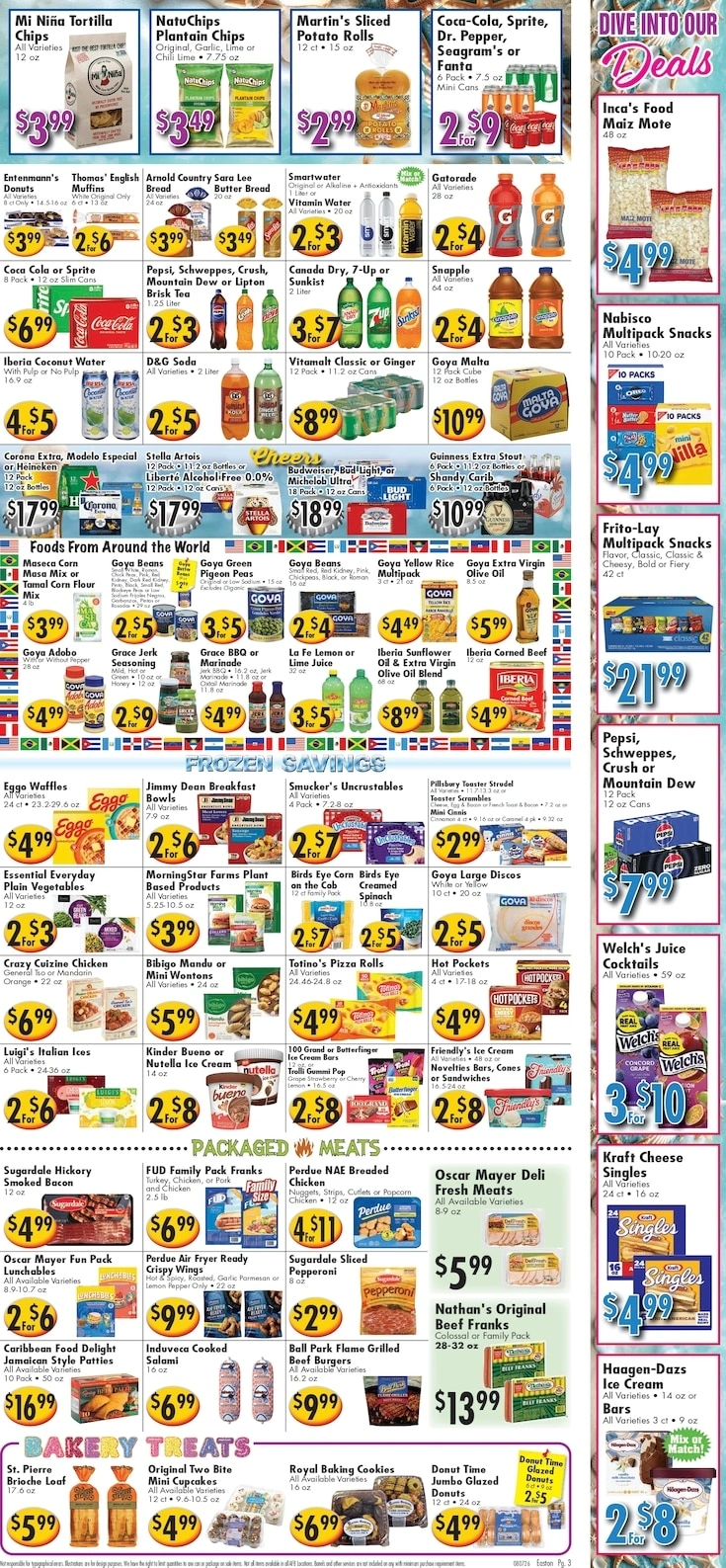 Ideal Food Basket flyer page 3
