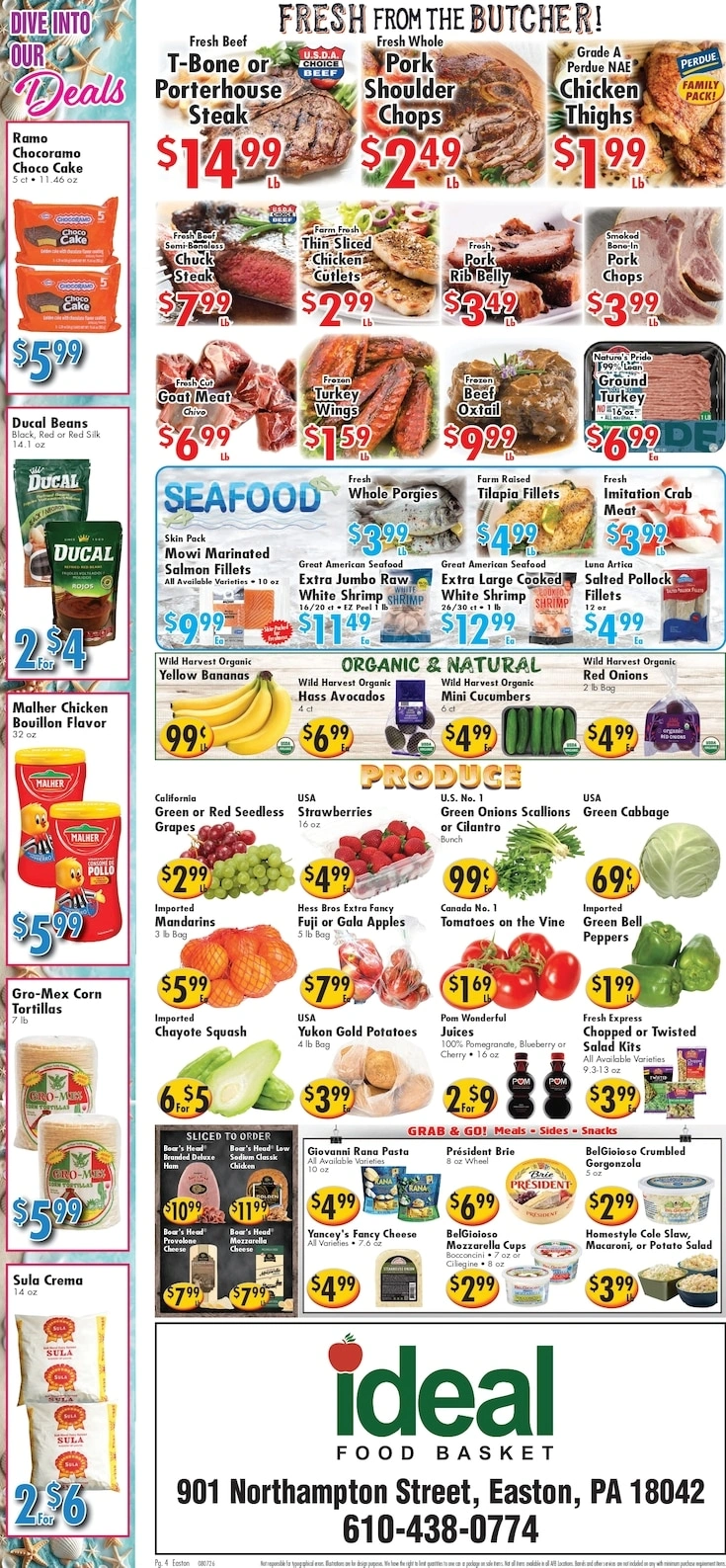 Ideal Food Basket flyer page 4