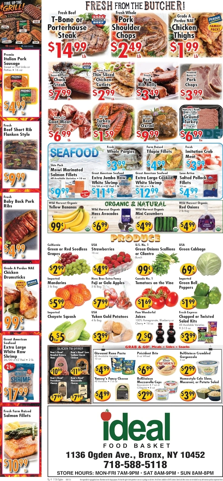 Ideal Food Basket flyer page 4